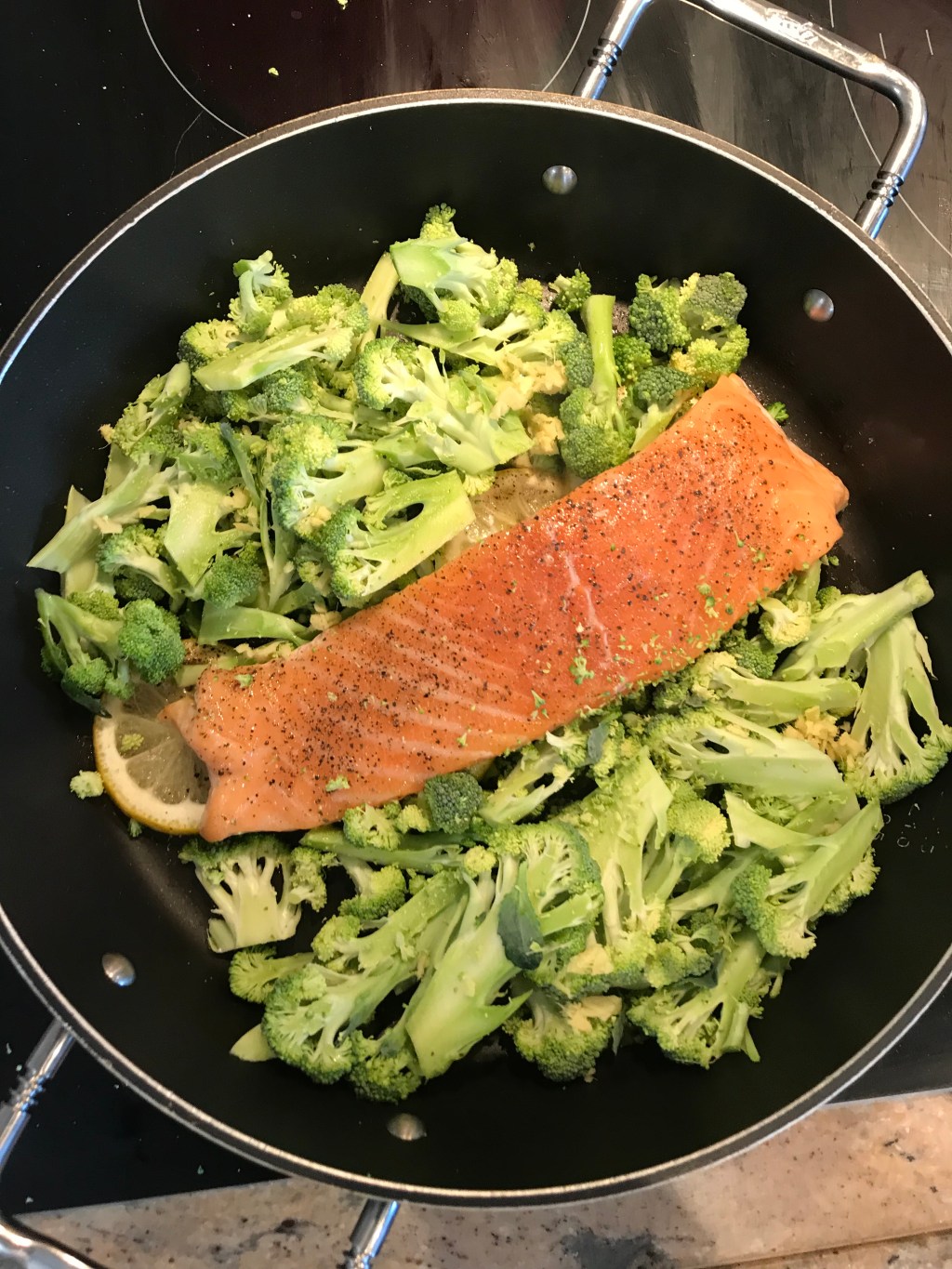 Spicy Salmon, Broccoli & Rice&nbsp;Dish
